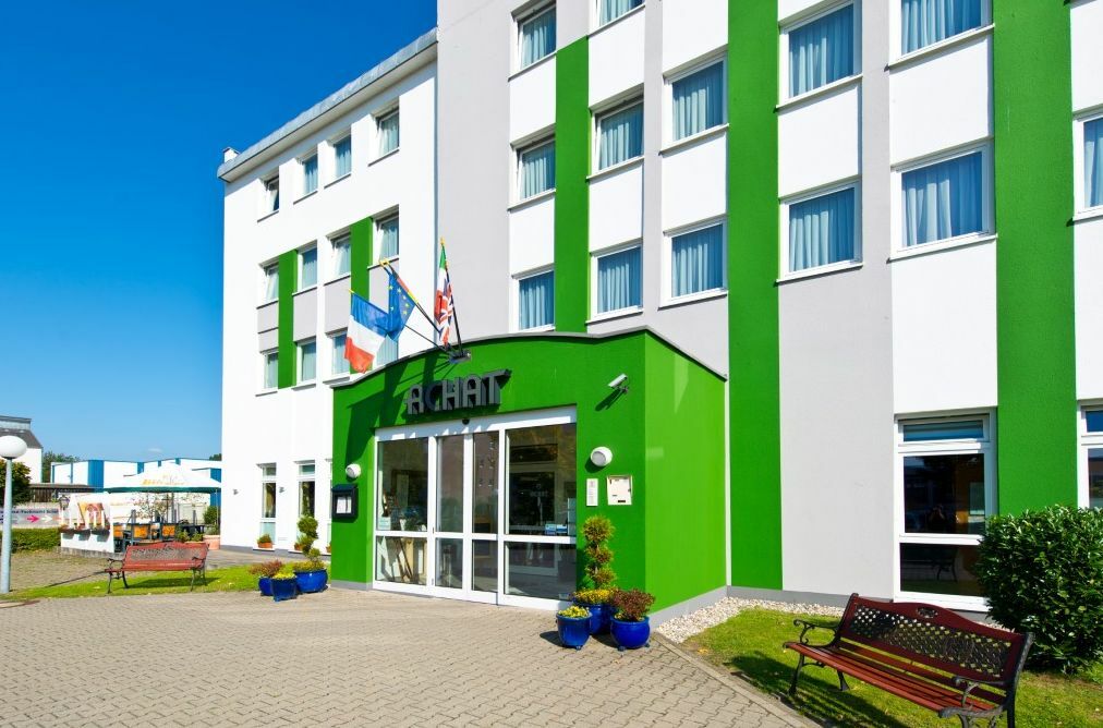 Achat Hotel Monheim Am Rhein Exterior foto